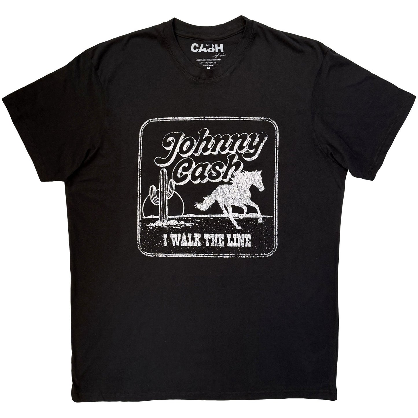 I Walk The Line Carbon T-shirt