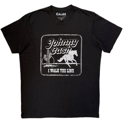 I Walk The Line Carbon T-shirt