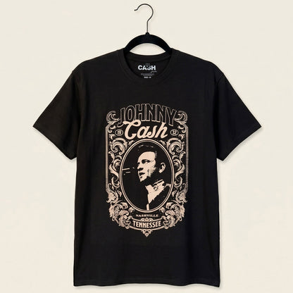 Johnny Cash Nashville Carbon T-shirt