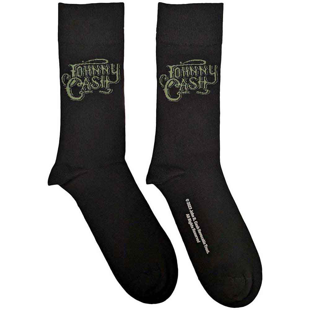 Text Logo Socks