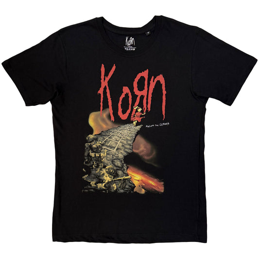 Korn Follow The Leader Cliff T-shirt Front