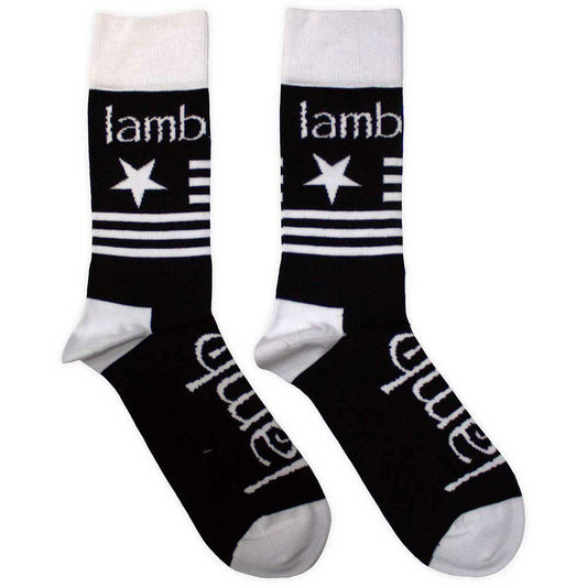 Lamb Of God Flag Socks Front