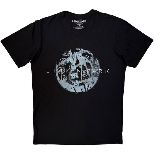 Linkin Park Logo Blur Carbon T-shirt Front