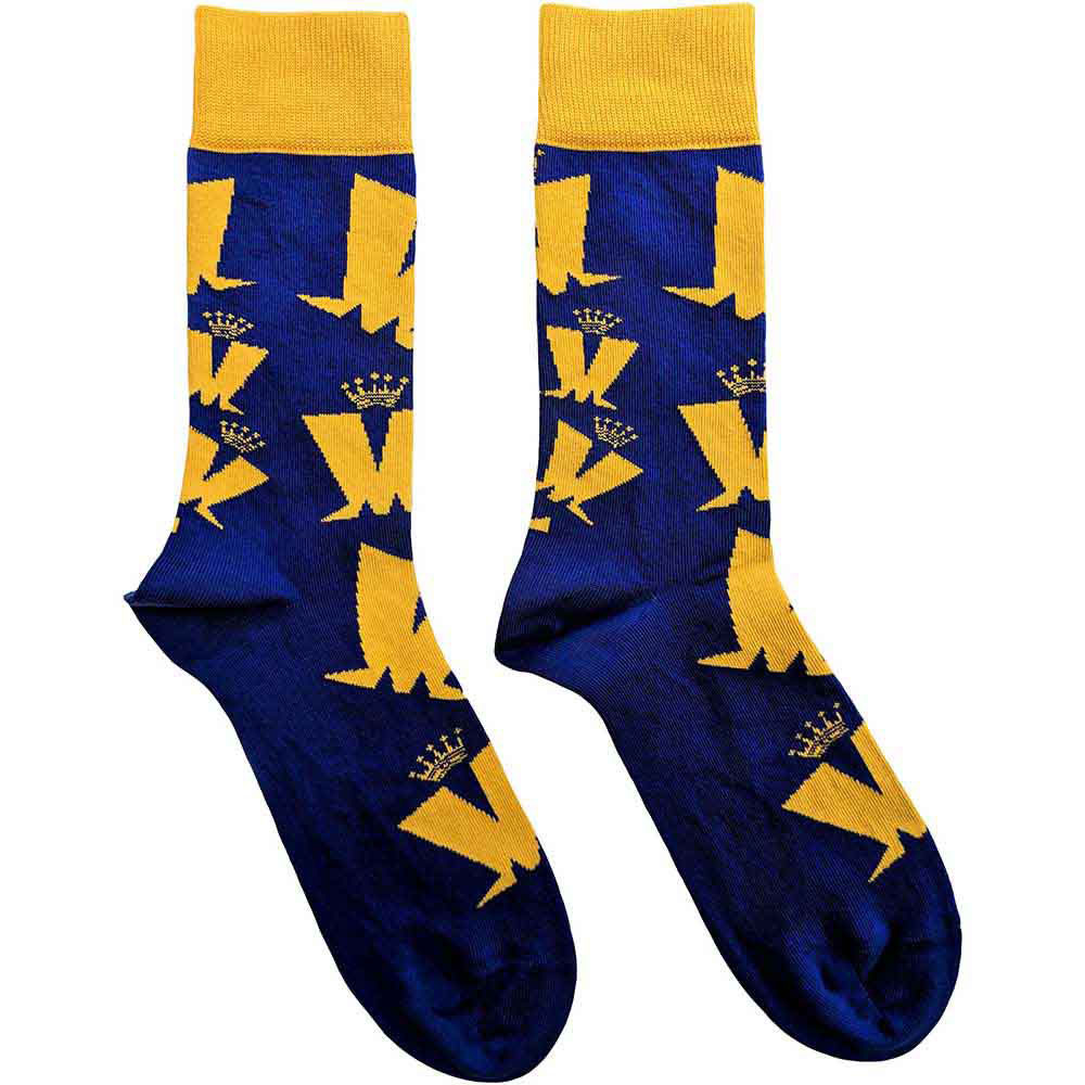 Crown & M Pattern Socks