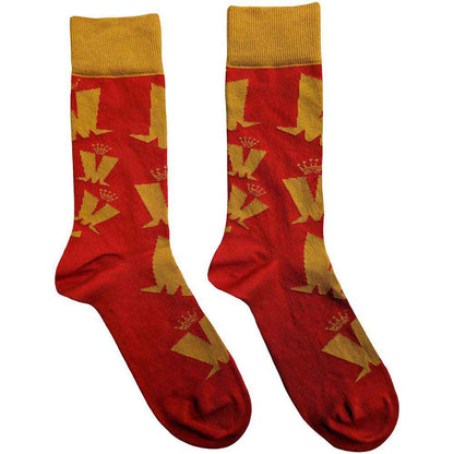 Crown & M Pattern Socks