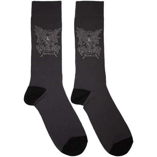Metallica Seek & Destroy Socks Front