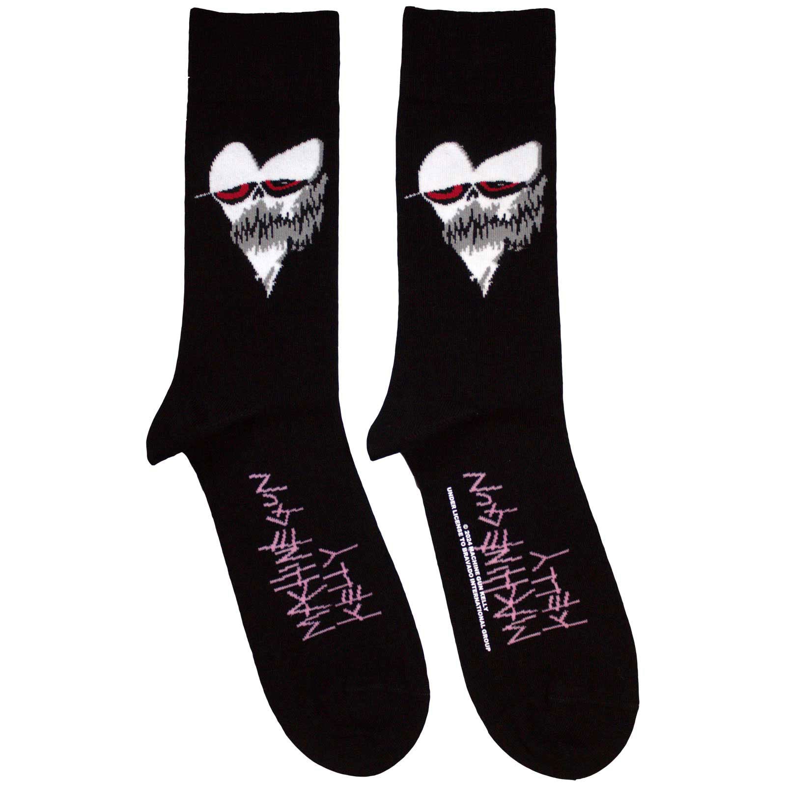 Heart Face Socks