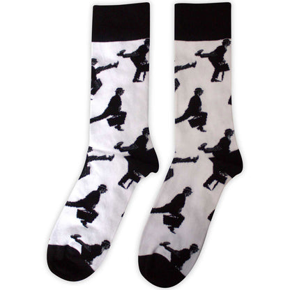 Monty Python Silly Walks Socks Back