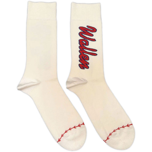 Morgan Wallen Morgan Wallen Red Logo Baseball Socks