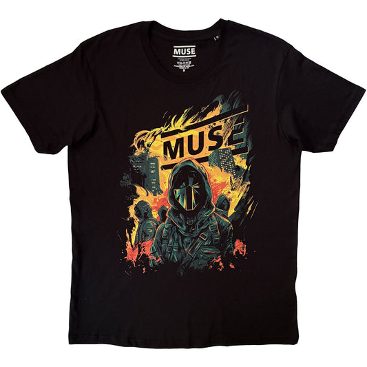 Muse Muse Burning T-shirt