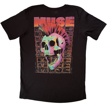 Muse Punk Skull T-shirt