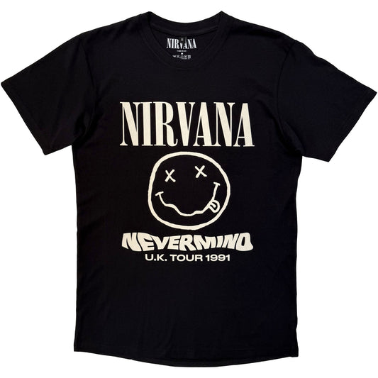 Nirvana Tour '91 Carbon T-shirt Front