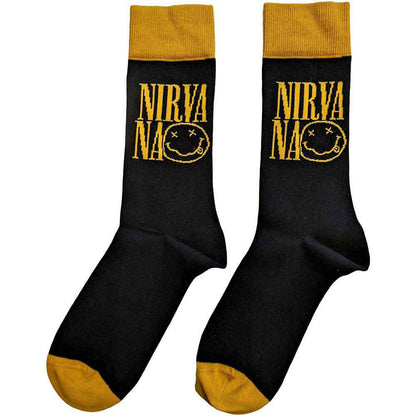 Nirvana Logo Stacked Socks