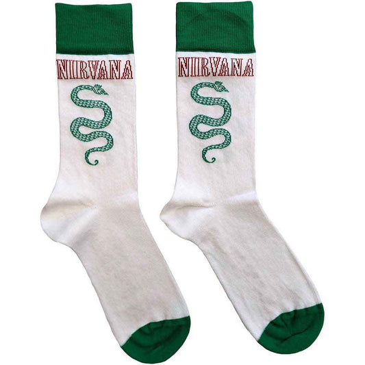 Nirvana Serve The Servants Socks Front