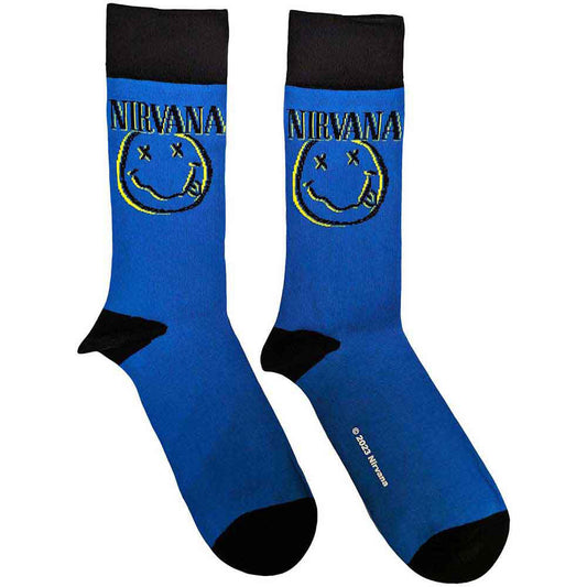 Nirvana Nirvana Inverse Happy Face Socks