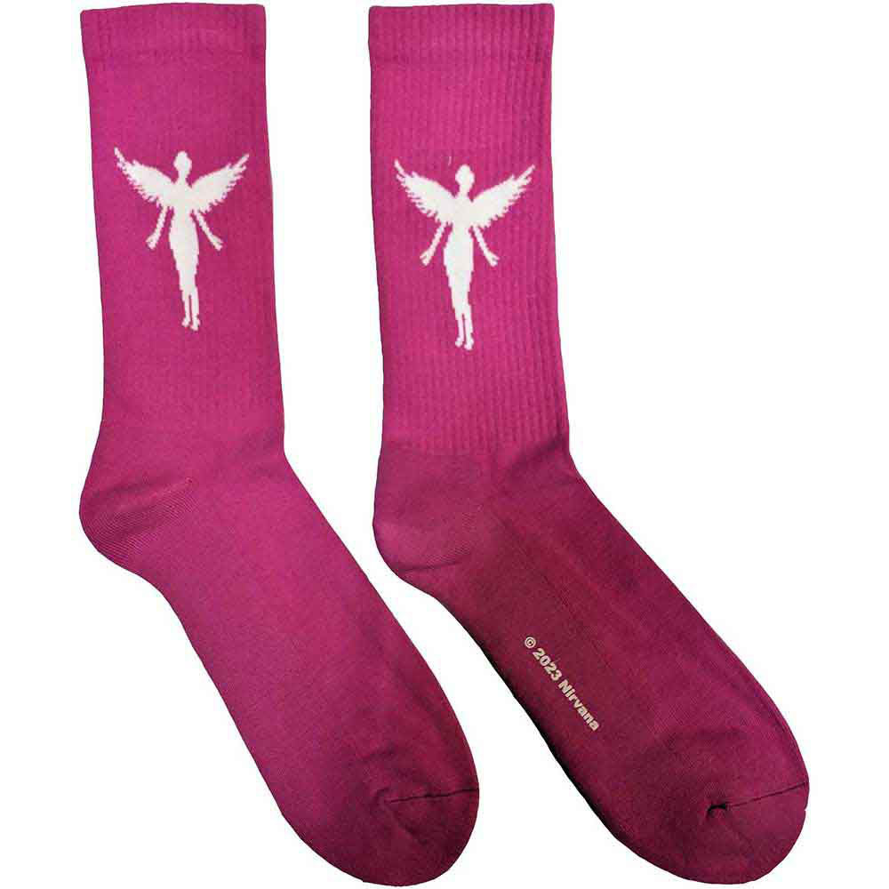 In Utero White Angel Socks