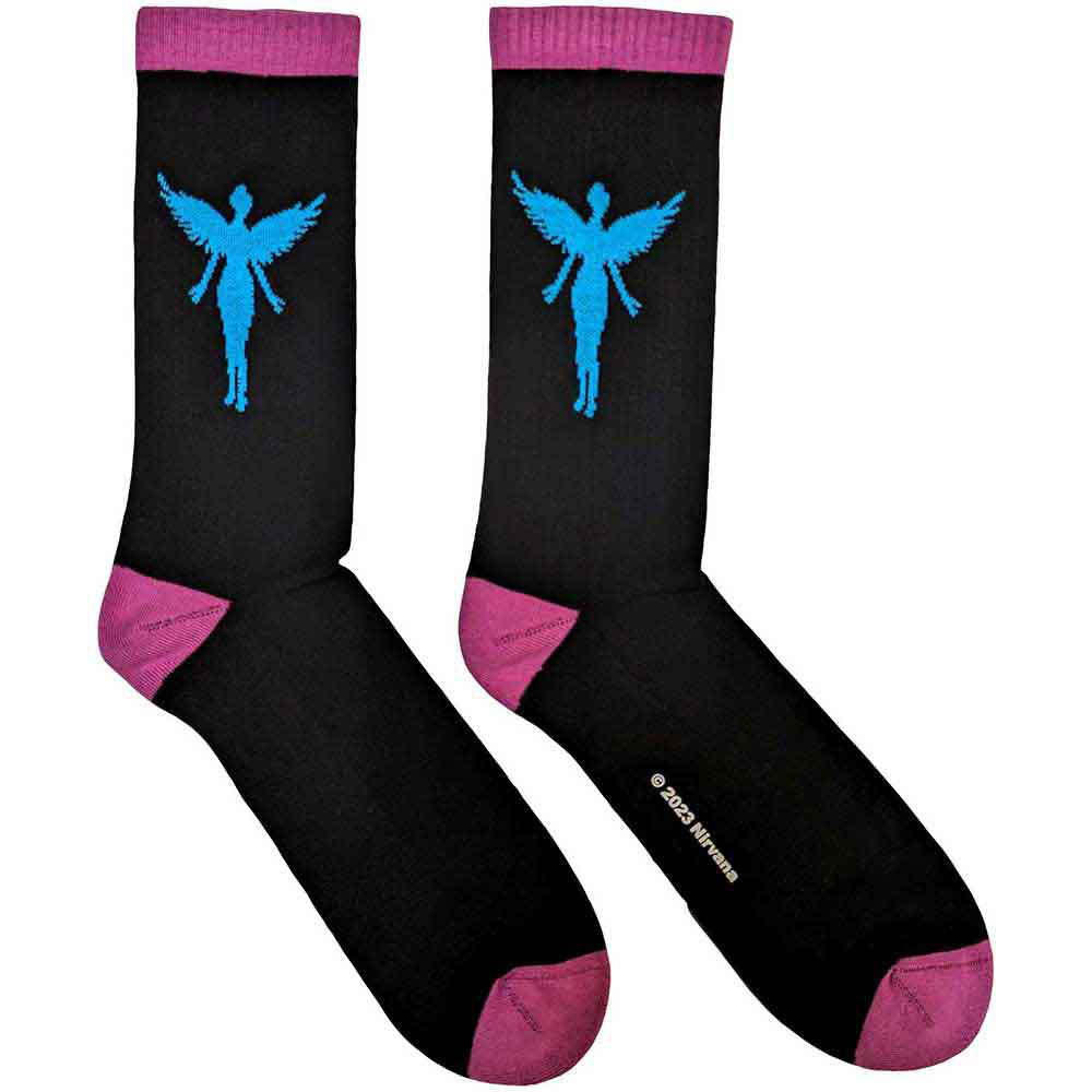 In Utero Blue Angel Socks