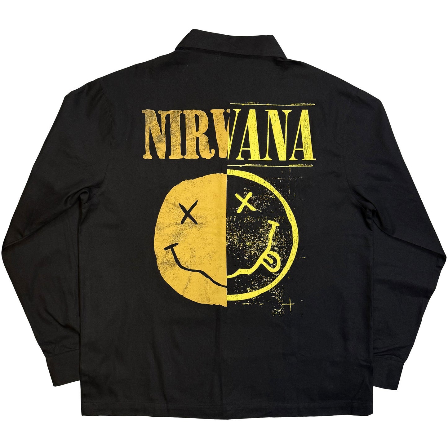 Nirvana Logos Split Dress Shirt