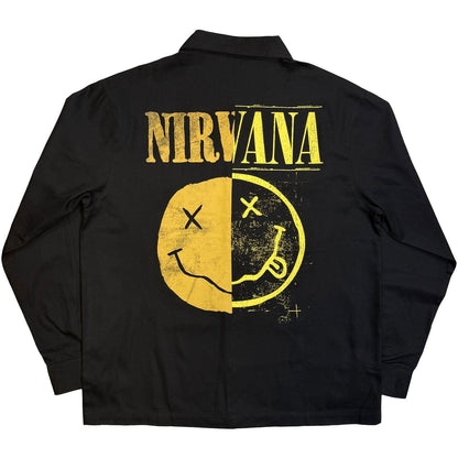 Nirvana Logos Split Dress Shirt