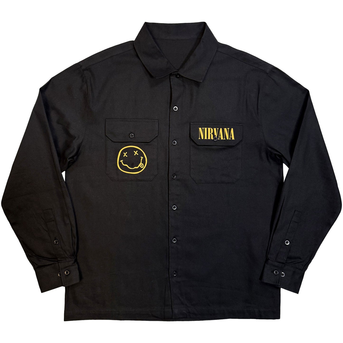 Logos Split Dress Shirt