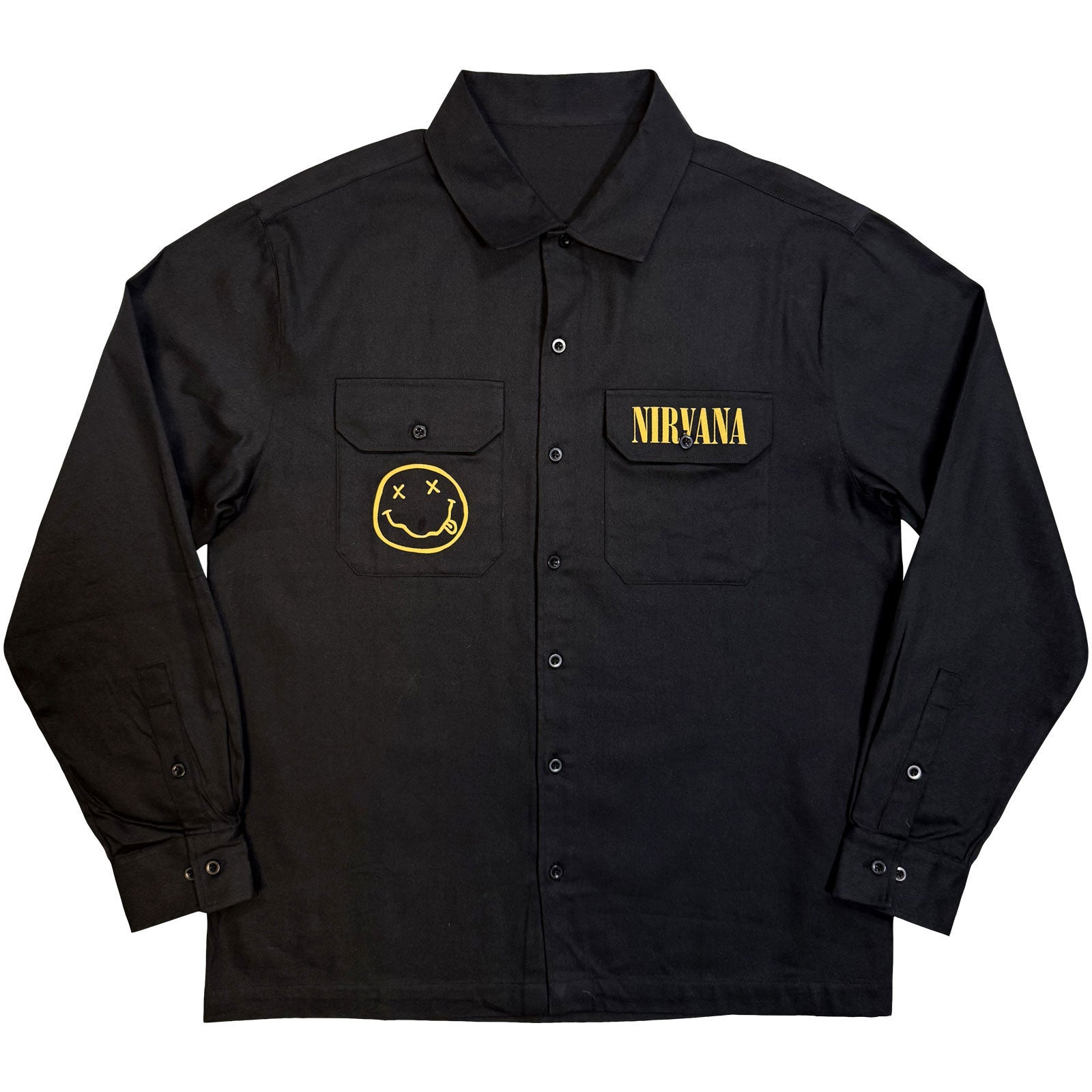 Logos Split Dress Shirt