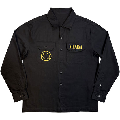 Logos Split Dress Shirt