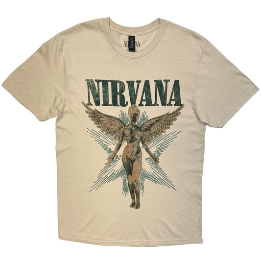 Nirvana Angel Vintage T-shirt Front