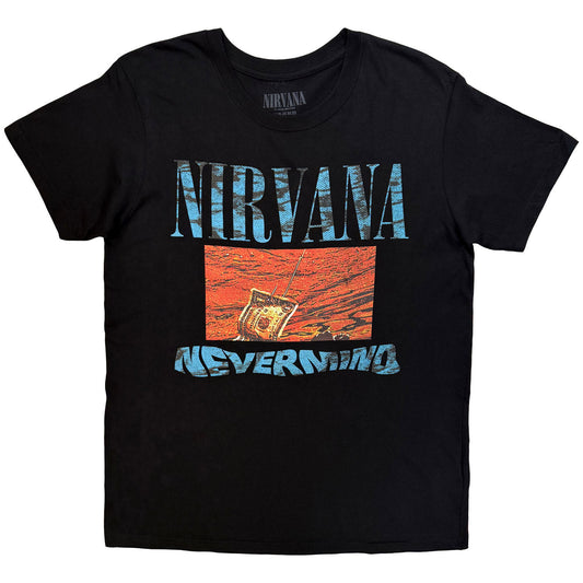 Nirvana Waves T-shirt Front