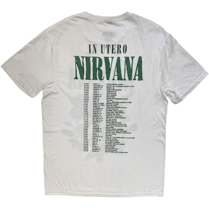 Nirvana In Utero Green T-shirt