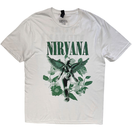 Nirvana In Utero Green T-shirt Front
