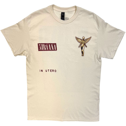 Nirvana In Utero Cover T-shirt Front