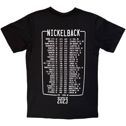 Nickelback Get Rollin' Tour Carbon T-shirt