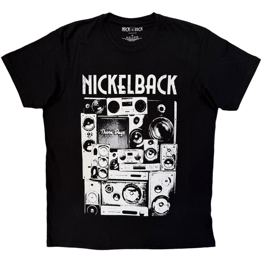 Nickelback Nickelback Wall Speakers Carbon T-shirt