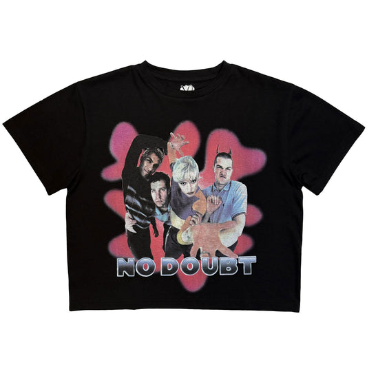 No Doubt Horns Crop Top Girls Jr Front