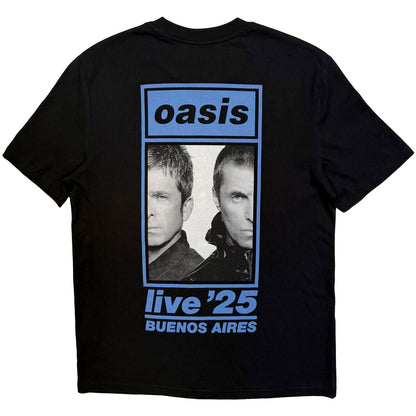 Oasis Live '25 Buenos Aires Half Face T-shirt