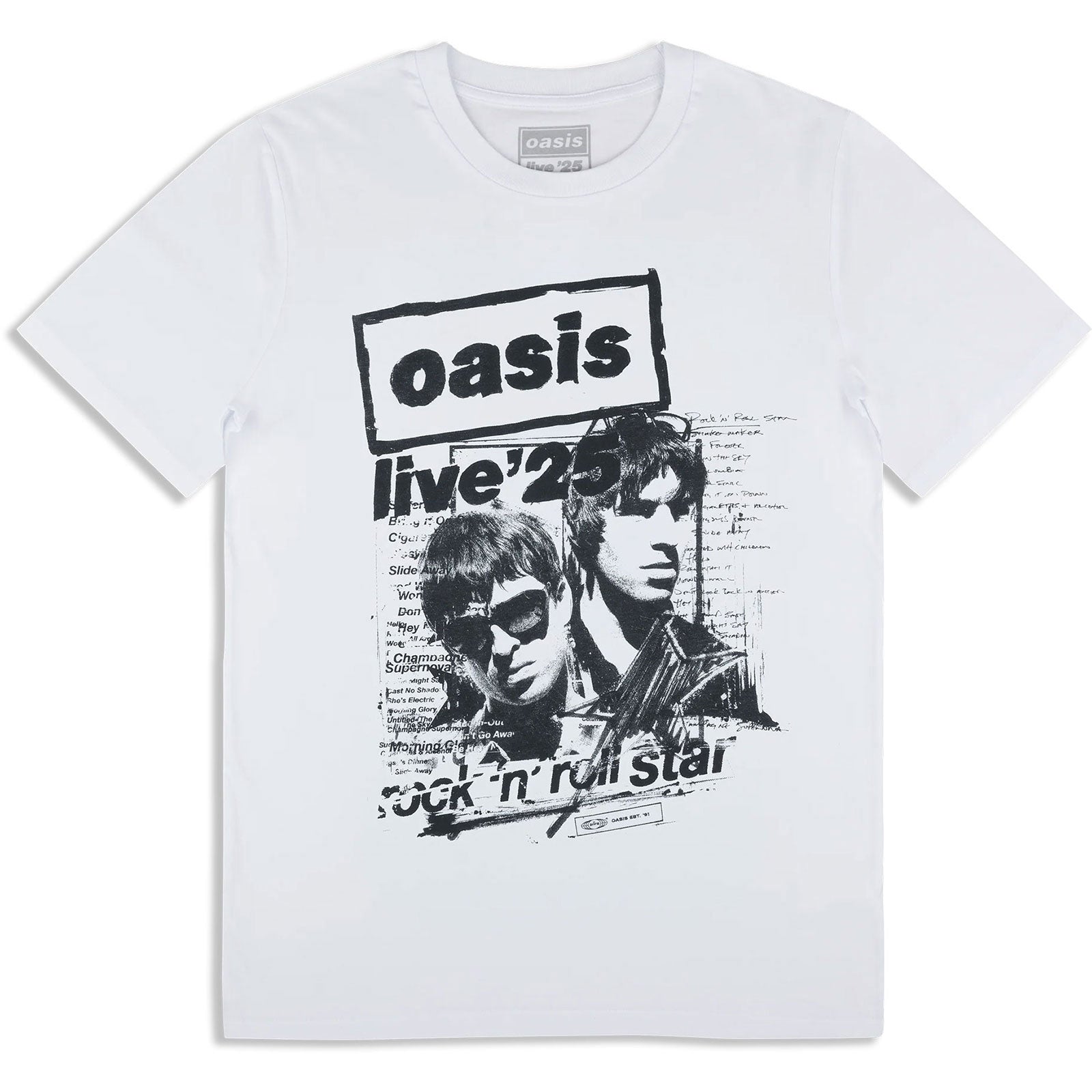 Live '25 Rock N Roll Star T-shirt