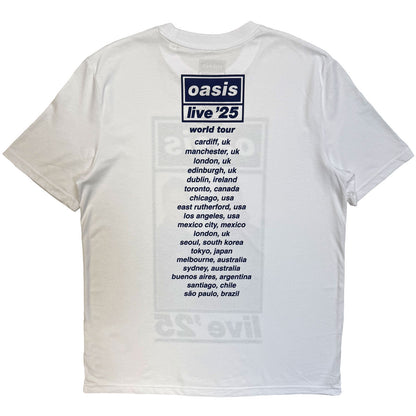 Oasis Colour Photo Live '25 World Tour T-shirt
