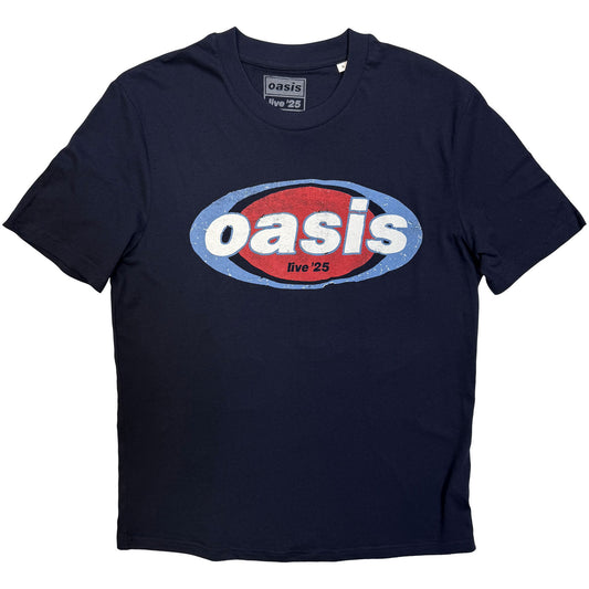 Oasis Elliptical Logo T-shirt Front