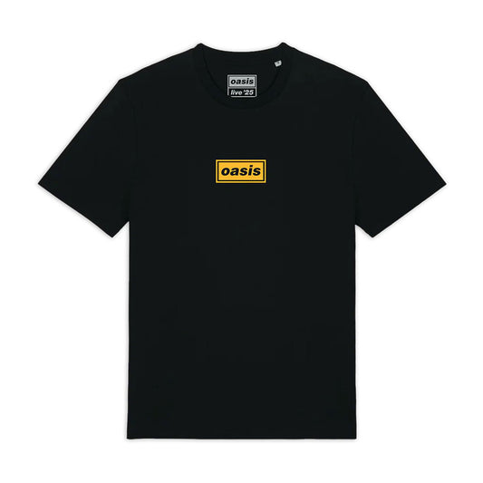 Oasis East Rutherford Half Faces Fan Store T-shirt Front