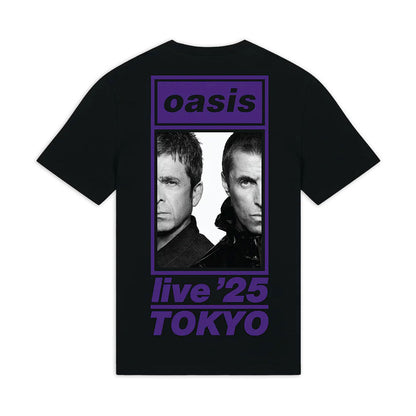 Oasis Tokyo Half Faces Fan Store T-shirt