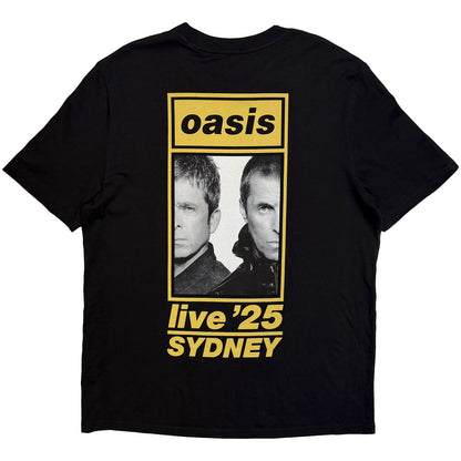 Oasis Sydney Half Faces Fan Store T-shirt