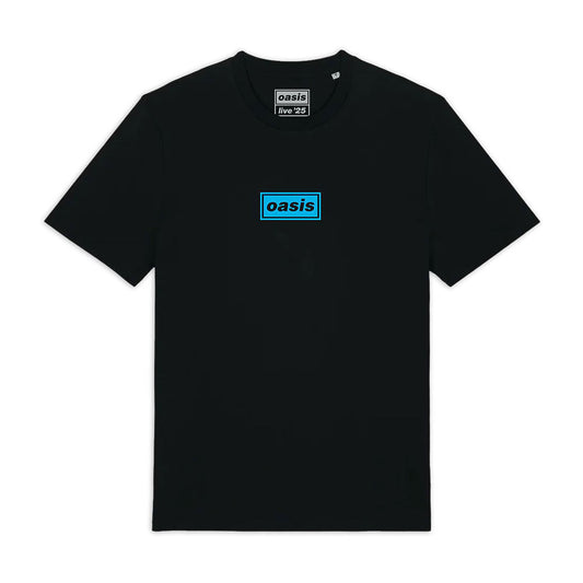 Oasis Chicago Half Faces Fan Store T-shirt Front