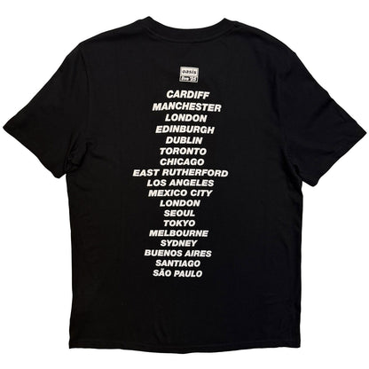 Oasis Paper Cut Out Tour T-shirt