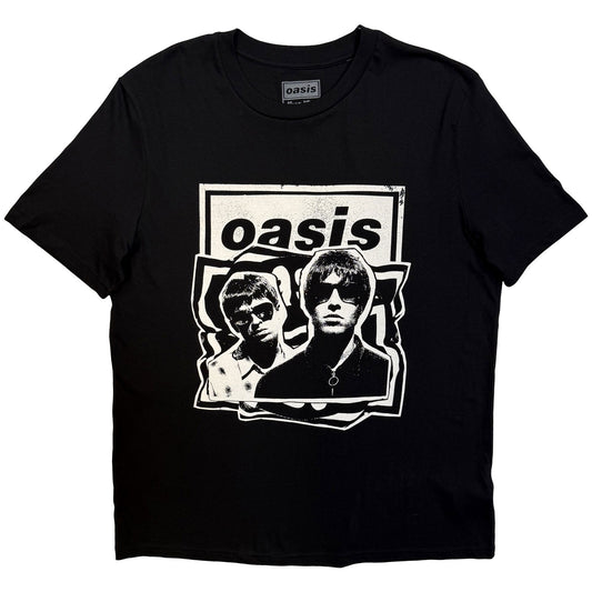 Oasis Paper Cut Out Tour T-shirt Front