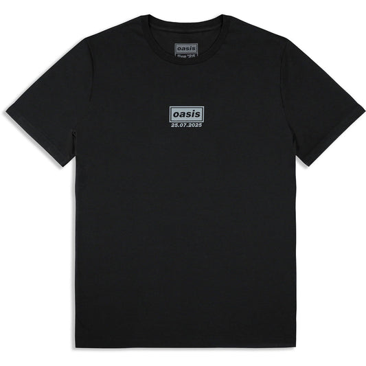 Oasis London 25 July Event T-shirt Front