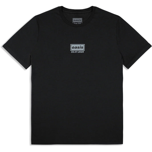 Oasis London 30 July Event T-shirt Front