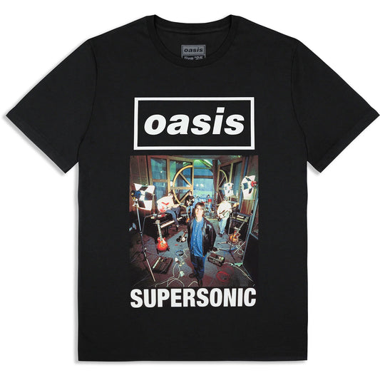 Oasis Supersonic Single Cover T-shirt Front