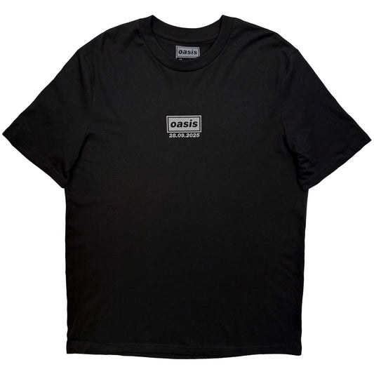 Oasis London 28 Sept Event T-shirt Front