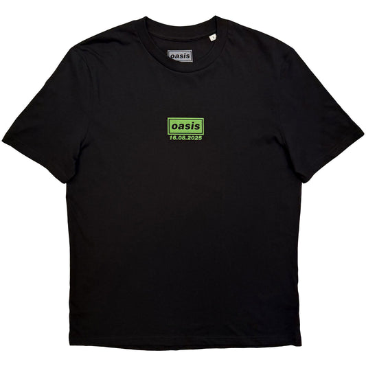 Oasis Dublin 16.08.25 T-shirt Front