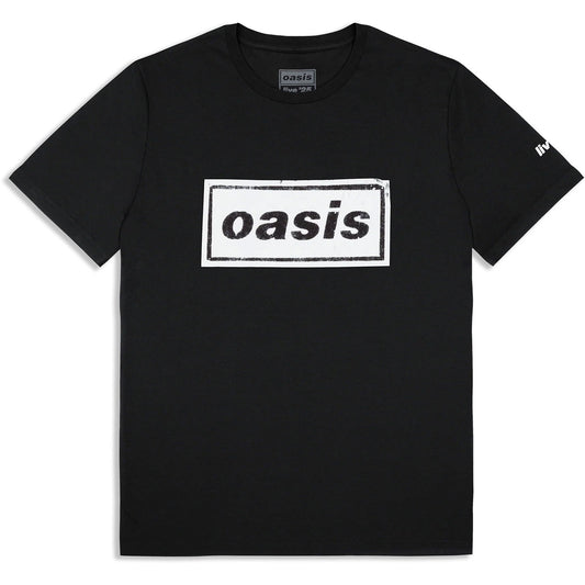 Oasis Stencil Logo T-shirt Front